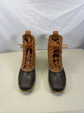 LL Bean Boots Women’s Size 9M Very Good Condition Leather Unlined Made In Maine